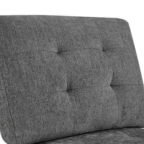 Corner Sofa For Modular Sectional,Grey Chenille 31.5x31.5x36.