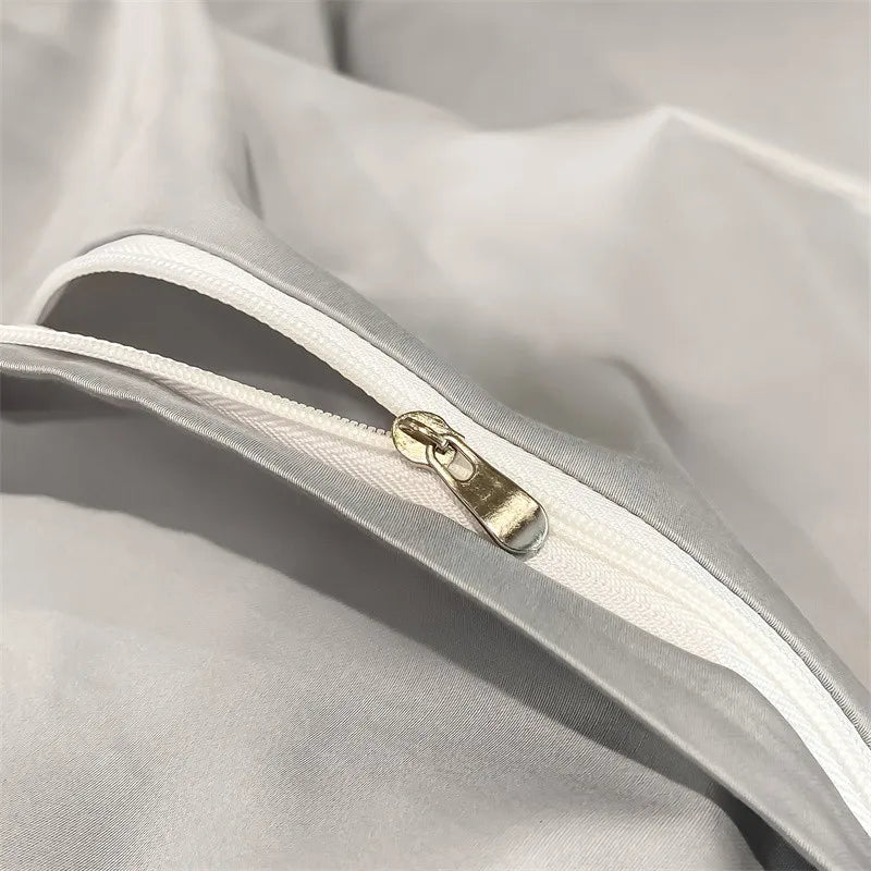 1000TC Egyptian Cotton Bedding Set with Duvet Cover