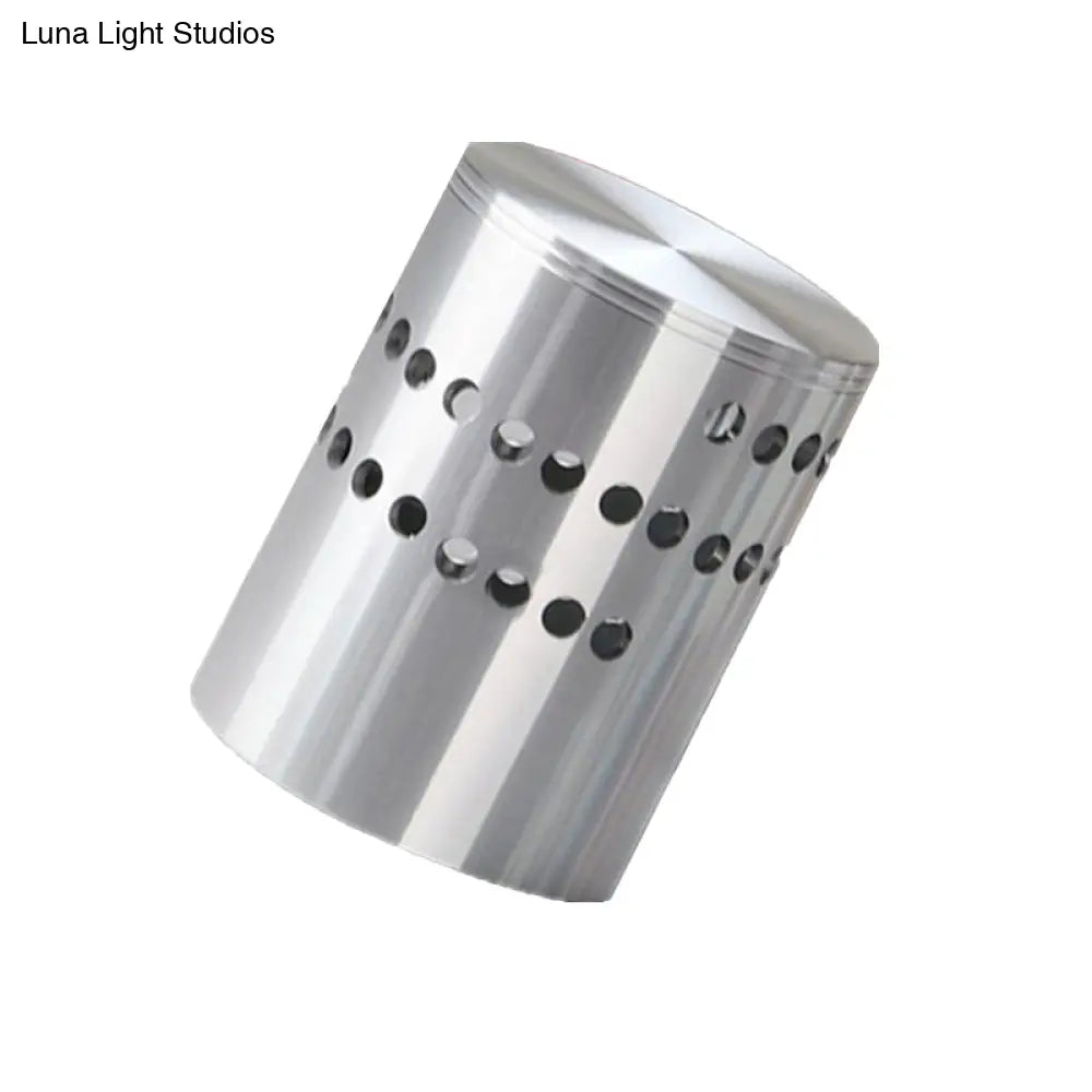 DecorBites™ 3D Whirling Wall Light Kit with RGB Color-Changing Metal Wine Pub LED Sconce Lamp