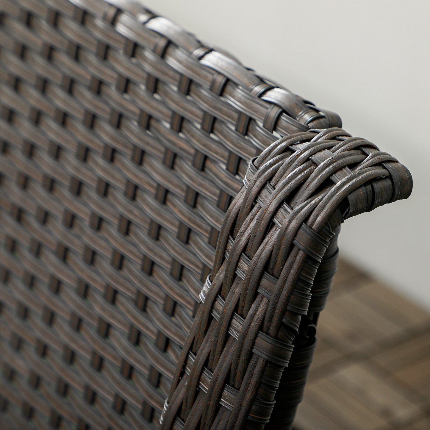 3-Seater Outdoor Sofa w/ 4" Thick Cushions