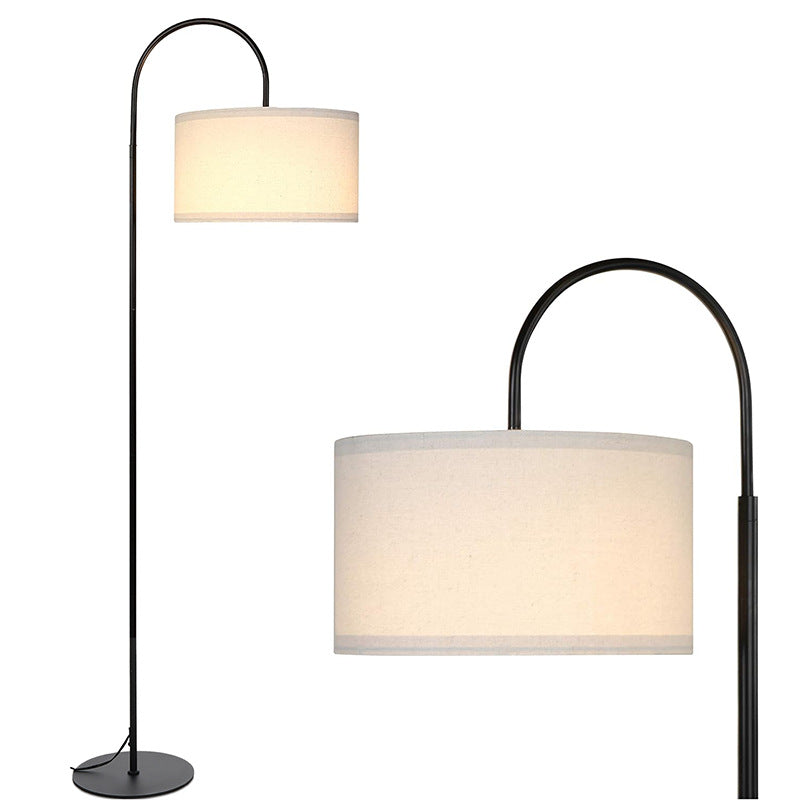 New Modern Simple Bedside Cloth Floor Lamp Floor Table Lamp