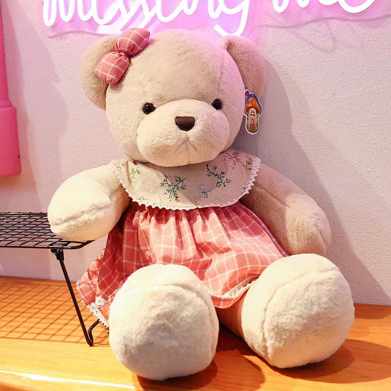 80cm Couple Bear Plush Toys Christmas Gift - Chandelier