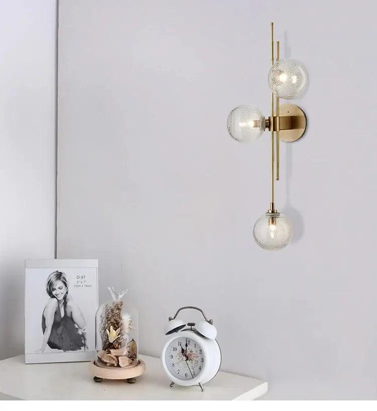 Adabella - Modern Nordic Glass Wall Sconces