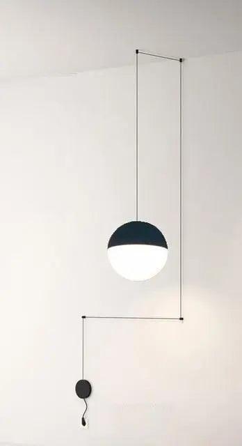 Alise - Nordic Plug-In DIY Glass Hanging Lights For Bedroom