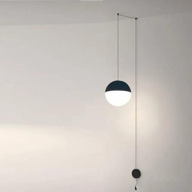 Alise - Nordic Plug-In DIY Glass Hanging Lights For Bedroom