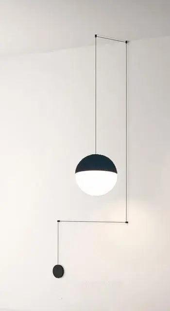 Alise - Nordic Plug-In DIY Glass Hanging Lights For Bedroom