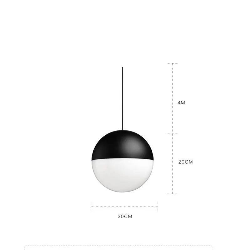 Alise - Nordic Plug-In DIY Glass Hanging Lights For Bedroom