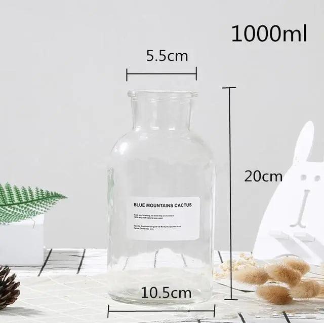 Atalie - Glass Bottle Vase