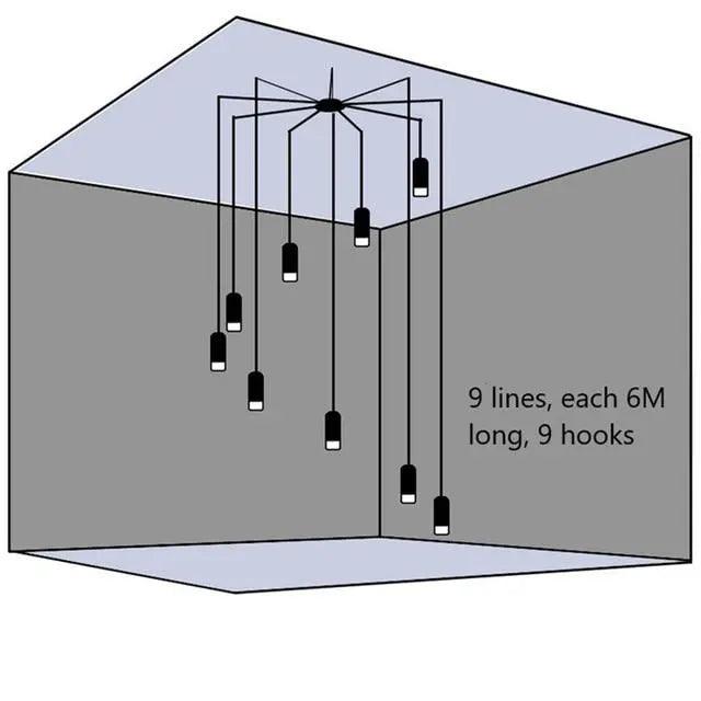 Avila - Plug-In Hanging Lights For Bedroom