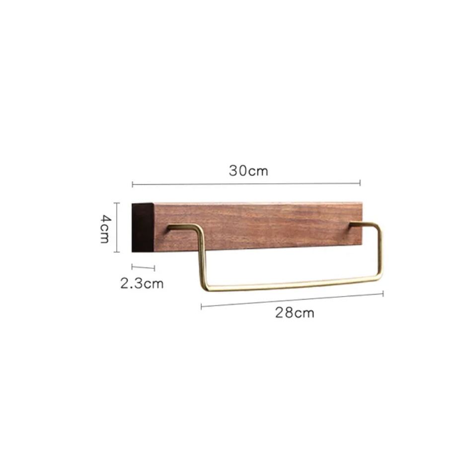 Viveca - Wooden Towel Rack