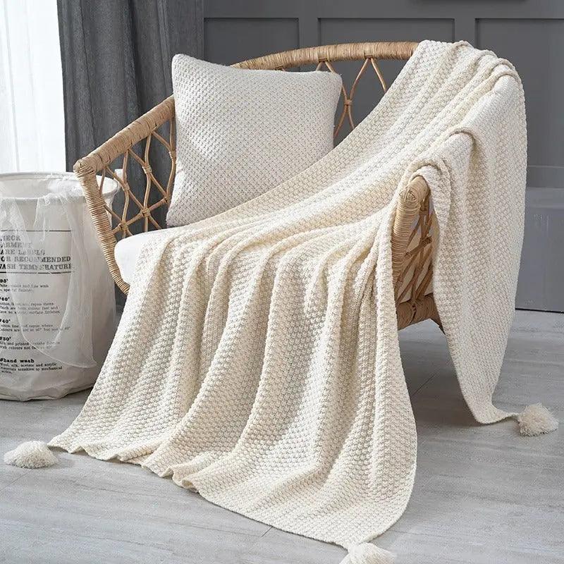 Brenna - Scandinavian Knitted Blanked