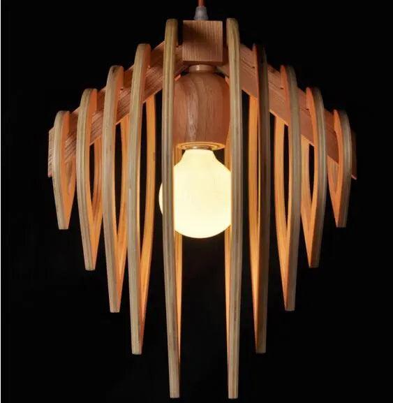 Elsa - Modern Wood Hanging Lights For Bedroom