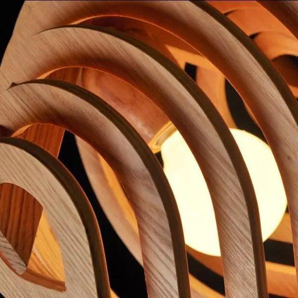 Elsa - Modern Wood Hanging Lights For Bedroom