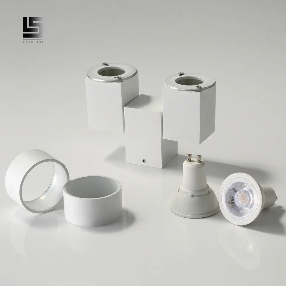 Foco empotrable LED GU10 ajustable DecorBites™ 180 para montaje en superficie