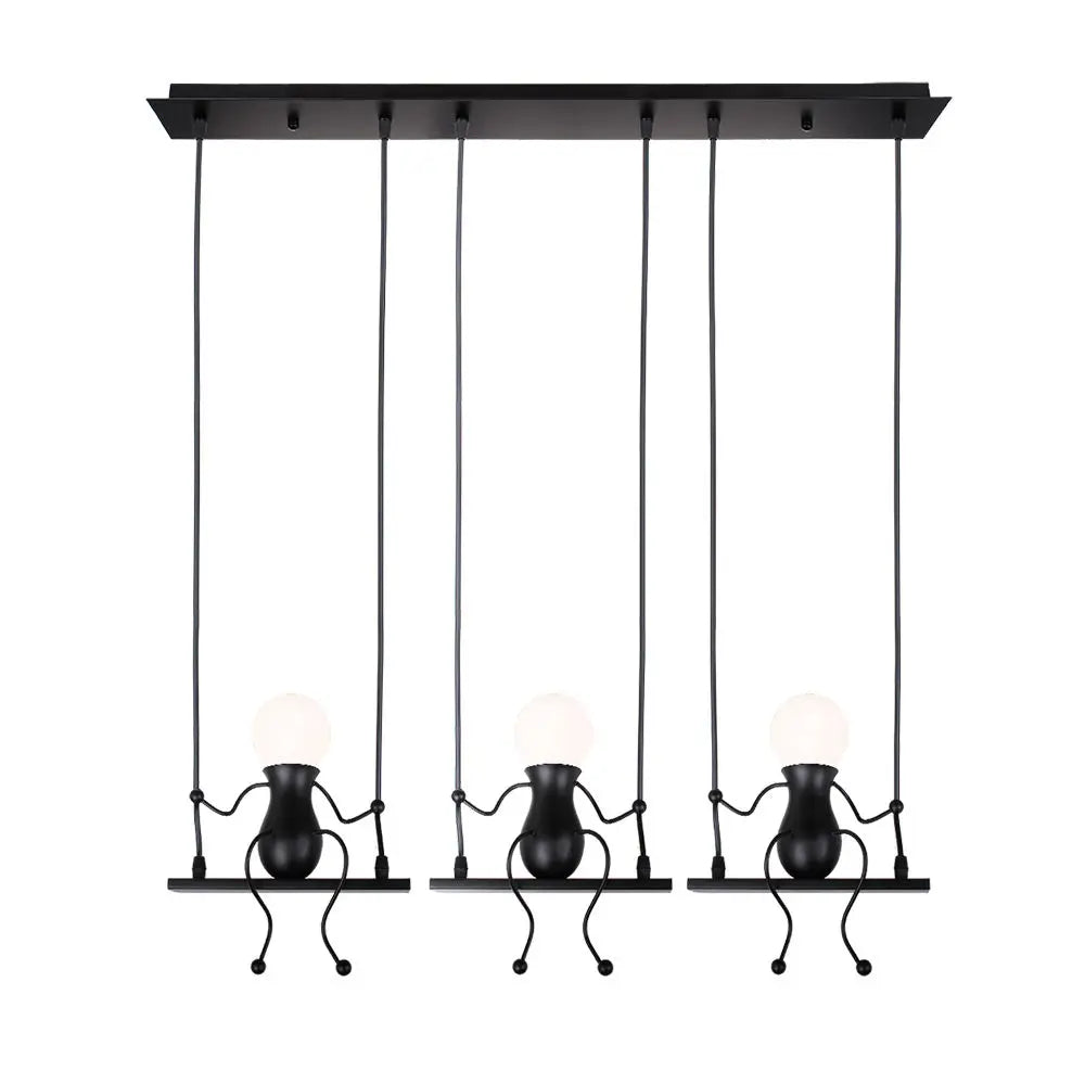 DecorBites™ Humanoid Creative Pendant Light - Modern Indoor Chandelier for Home Décor