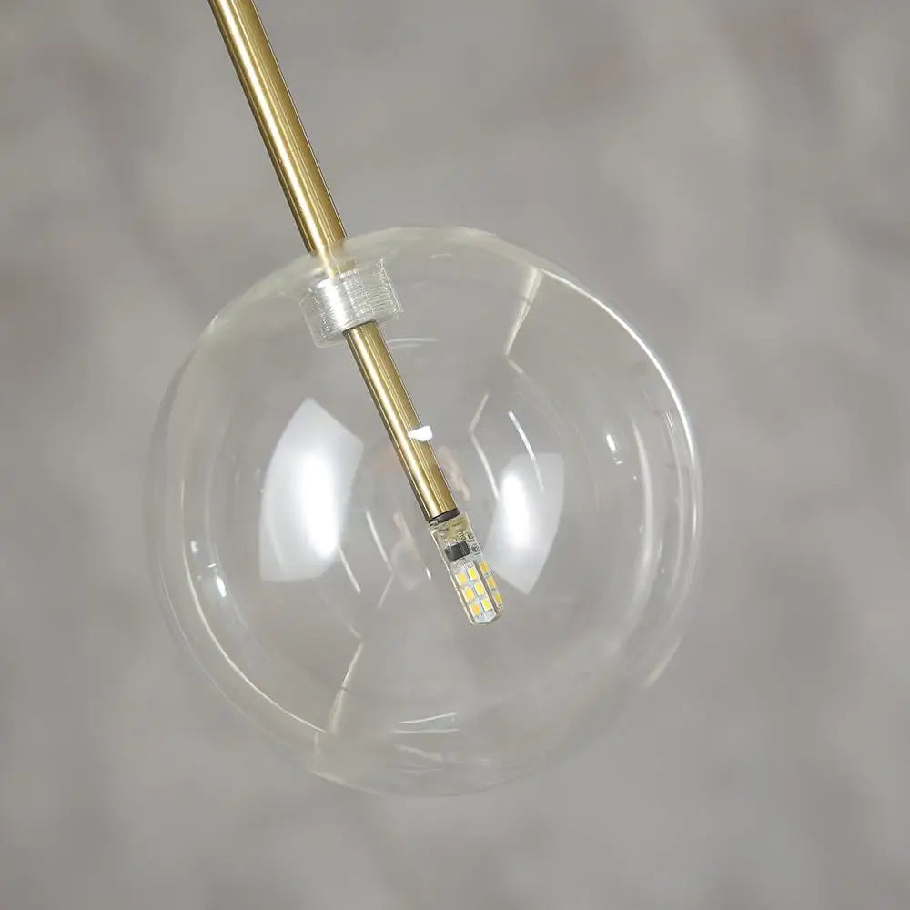 DecorBites™ Bubble Glass Ball Pendant Light for Modern Living Room Kitchen Bedroom