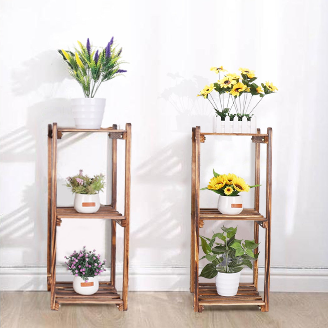 Ingri - Tiered Plant Stand Plant Shelf Indoor & Outdoor Plant Shelf Flower Stand