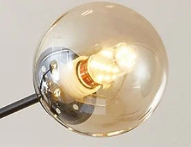 DecorBites™ Gold Branch LED Chandelier for Modern Living Room Decor