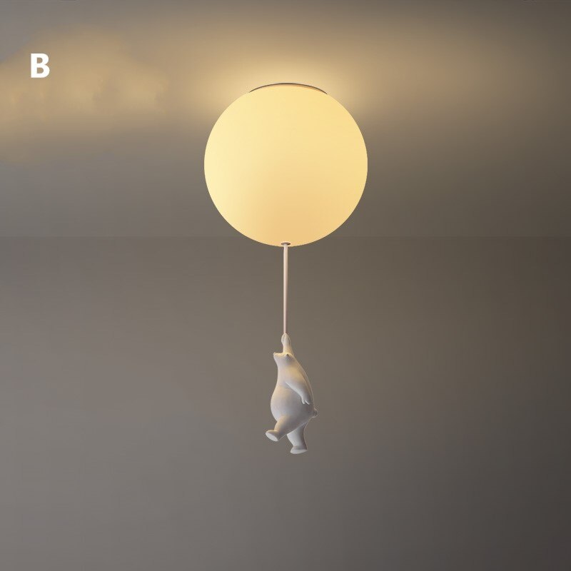 Ruben - Bear Nursery Ceiling Light Childrens Lighting
