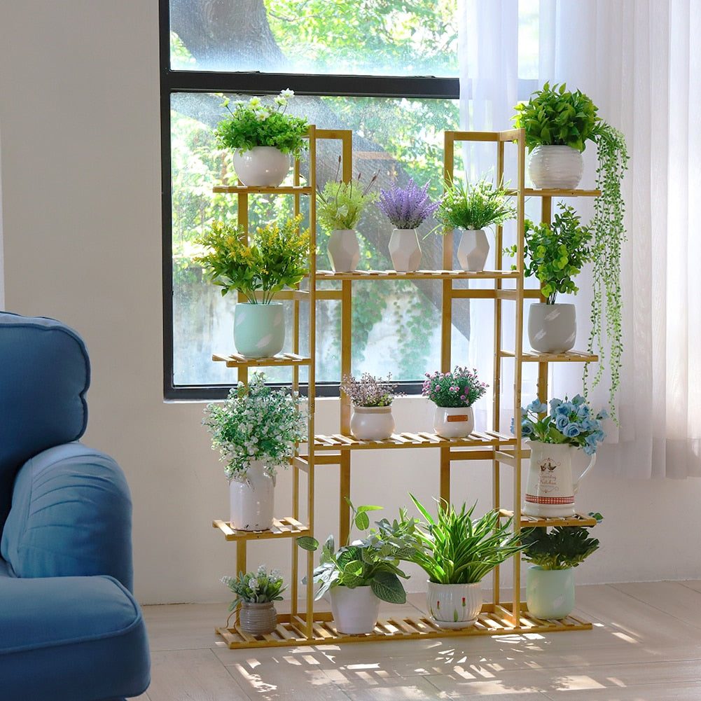 Pernilla - Tall Plant Stand Tiered Plant Stand Plant Shelf Indoor & Outdoor Plant Shelf Flower Stand