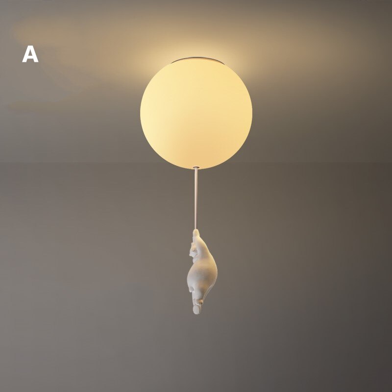 Ruben - Bear Nursery Ceiling Light Childrens Lighting