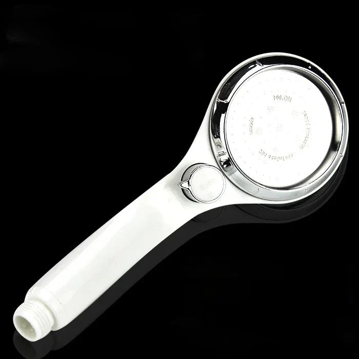 DecorBites™ High Pressure ABS Shower Head with Stepless Adjustable Button Rotation