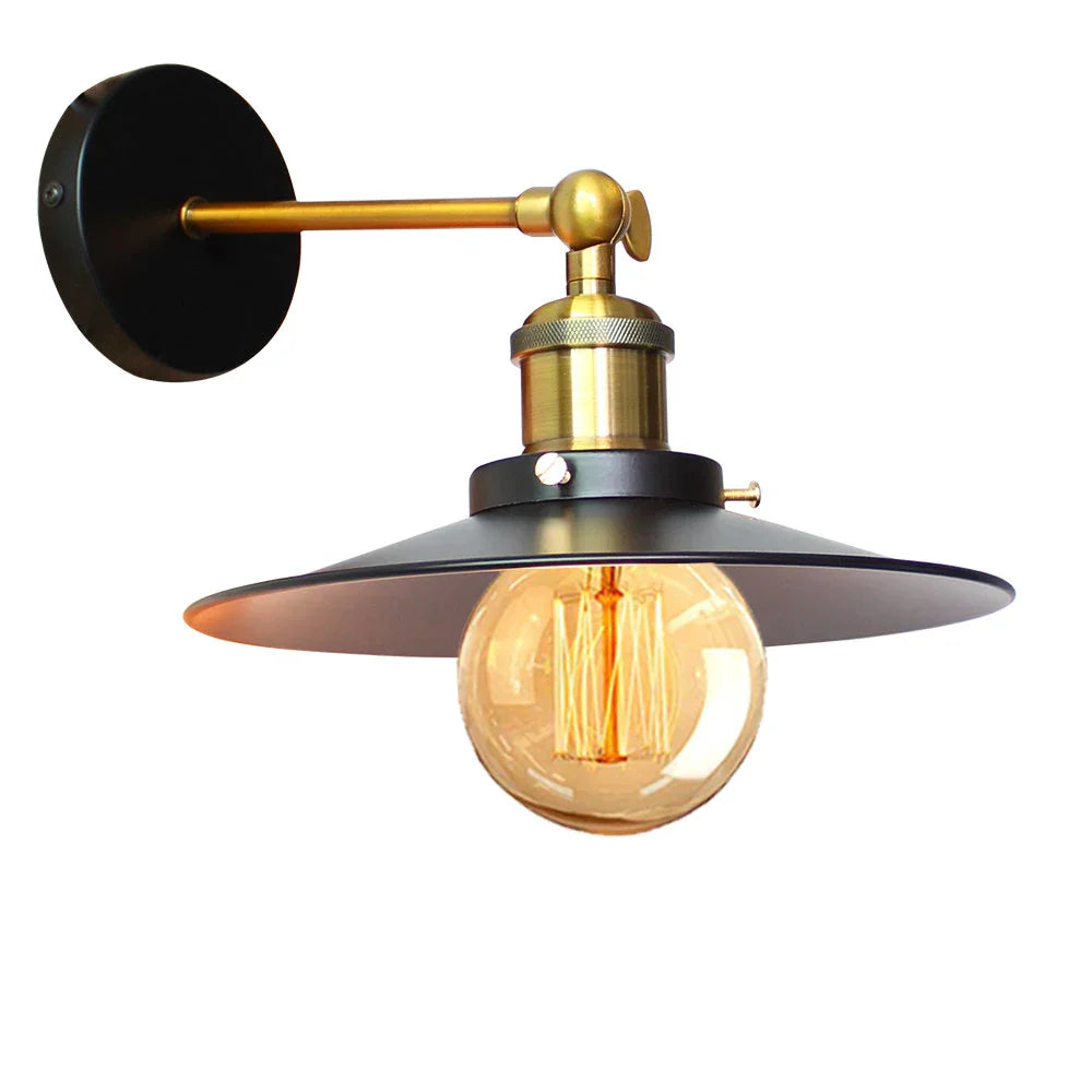 DecorBites™ Industrial Adjustable Wall Light for Restaurants Kitchen E27 Sconce