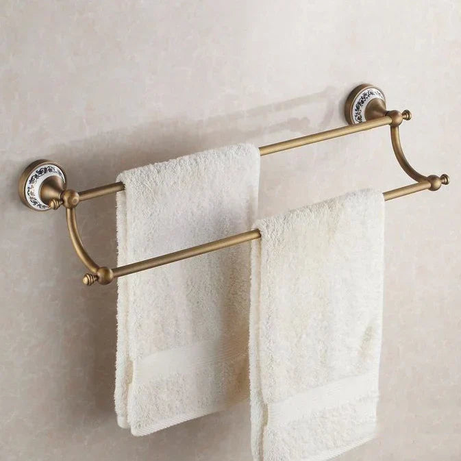 DecorBites™ Bath Hardware Set: Toilet Paper Holder, Towel Rack, Tissue Holder, Cup Holder, Robe Hook