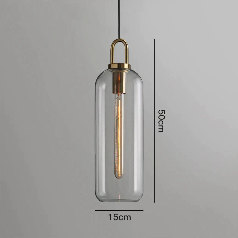 DecorBites™ Glass Ball Pendant Lights for Living Room, Dining Room, Bar - Luxury Industrial Style