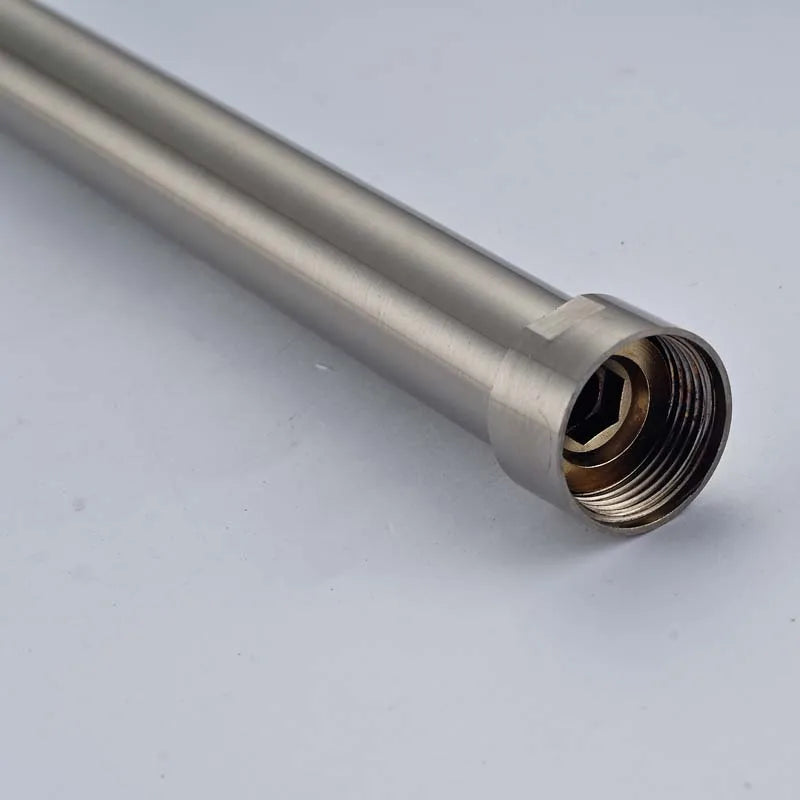 Tubo de extensión para grifo de ducha DecorBites™ de 30 cm en níquel cepillado - Venta al por mayor y al por menor