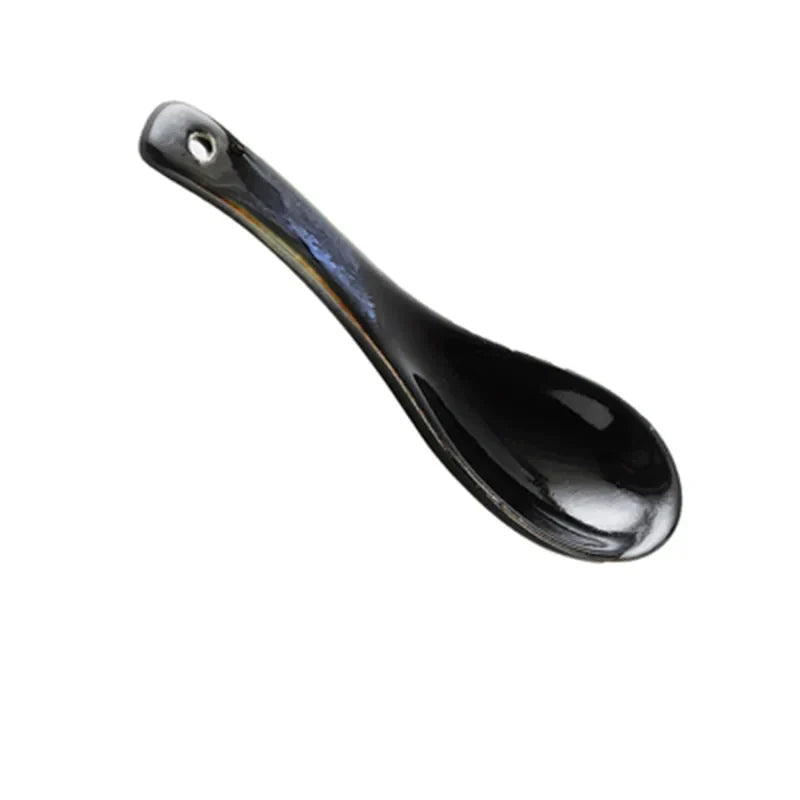 DecorBites™ Kiln Glazed Ceramic Noodle Bowl - Large Soup Bowl for Ramen, Rice, and Salad