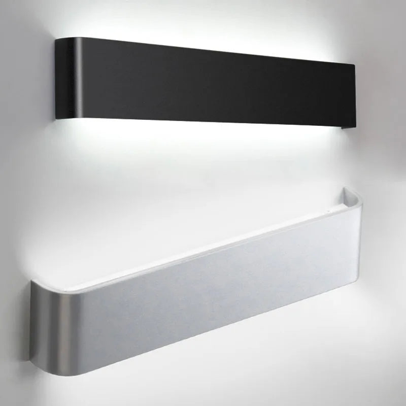 DecorBites™ LED Aluminum Wall Lamps: Modern Minimalist Design, 6W/14W Bedroom & Bathroom Indoor Lighting