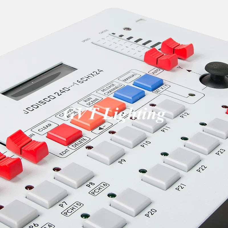 Decorbites™ DMX 240 Controller: 240-Kanal-Bühnenlichtpult für LED-Par und Moving Head