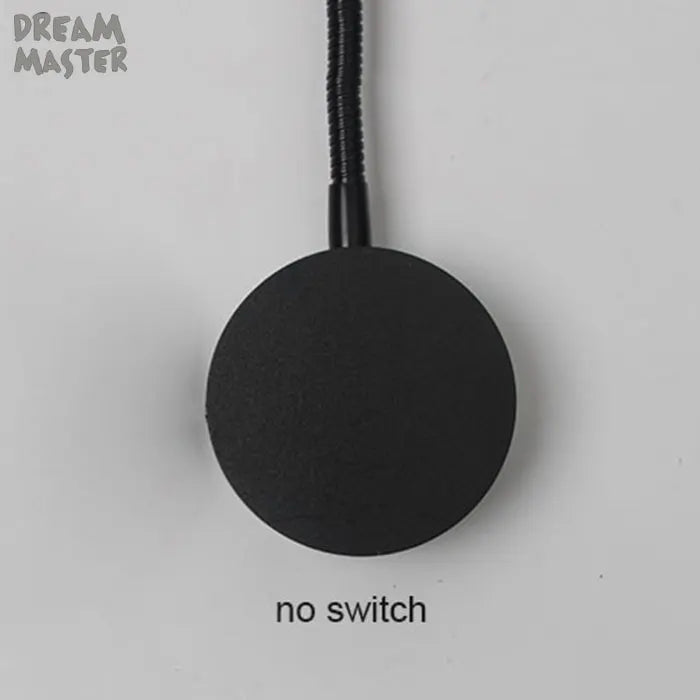 DecorBites™ LED Mirror Light Bedside Lamp | Modern Minimalist Wall Lighting in Black