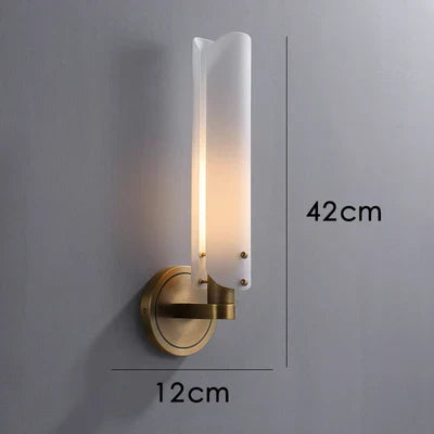 DecorBites™ LED Art Deco Wall Sconce for Bedroom