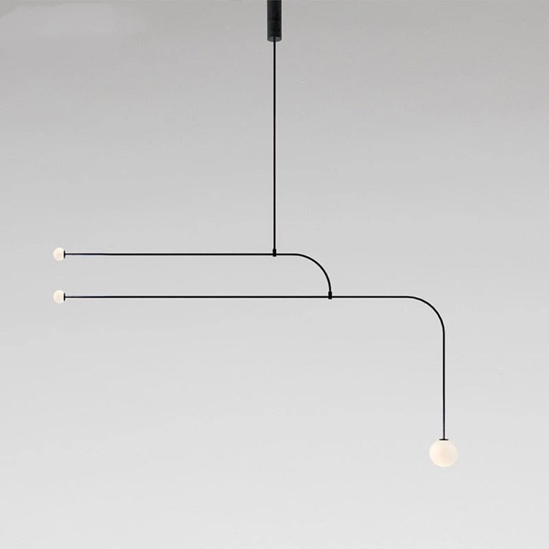 Torborg Minimalist Bedroom Bedside Led Chandelier Light