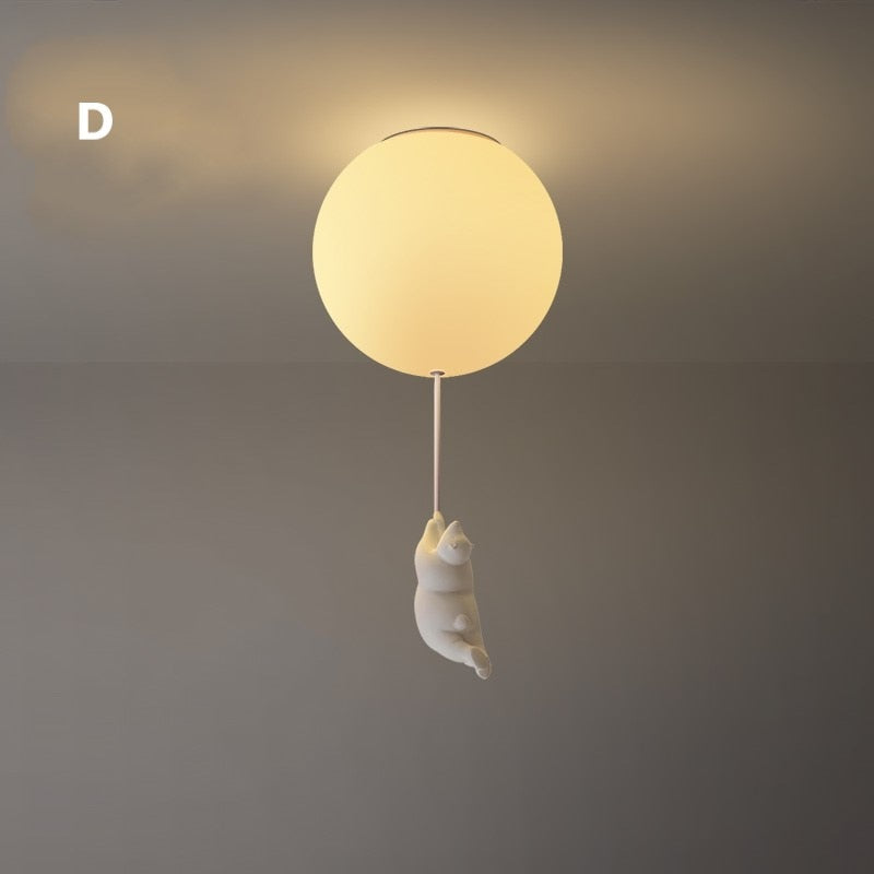 Ruben - Bear Nursery Ceiling Light Childrens Lighting