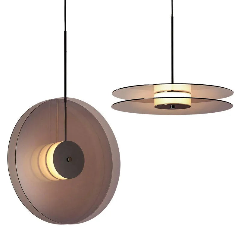 DecorBites™ Glass Pendant Lights: Minimalist LED Hanging Lamps for Living, Bedroom, Dining, or Restaurant