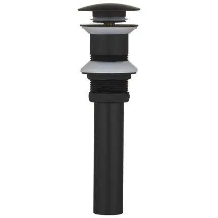 DecorBites™ Brushed Gold Pop-Up Drain Stopper for Bathroom Sink Vessel Vanity