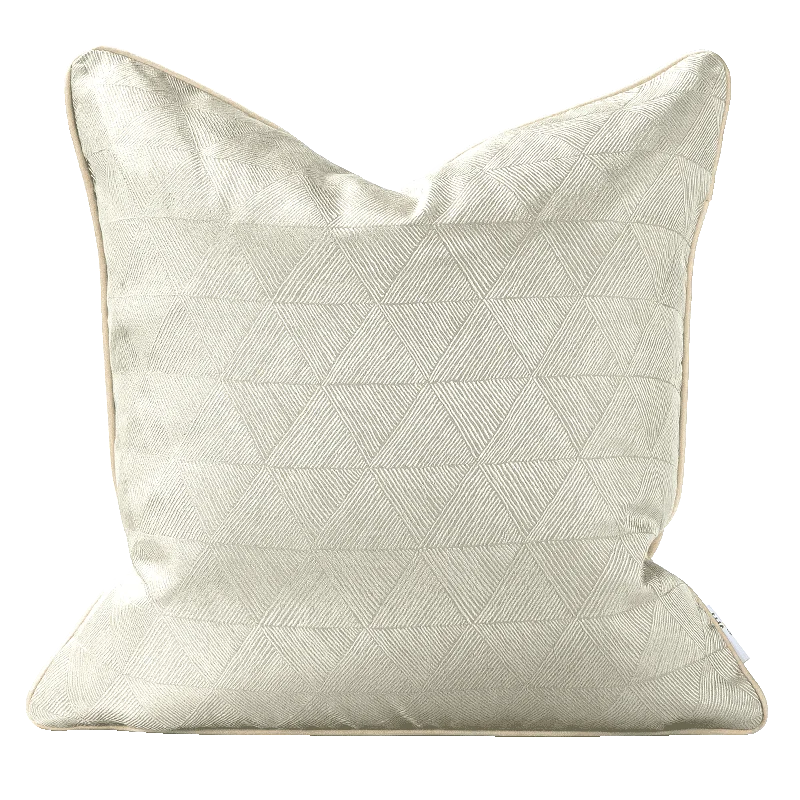 غطاء وسادة مربع من قماش الجاكار بتصميم منظر طبيعي آسيوي من DecorBites™ مقاس 45×45 سم