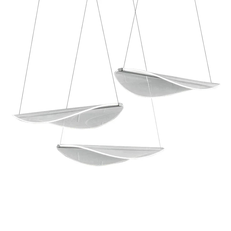 DecorBites™ Acrylic Leaf Pendant Lights for Living and Dining Room