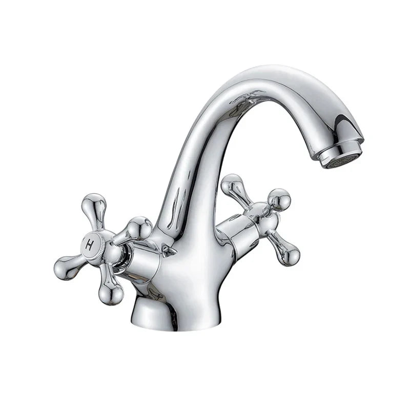 DecorBites™ Dual Cross Handle Bidet Faucet for Kitchen Bathroom Toilet
