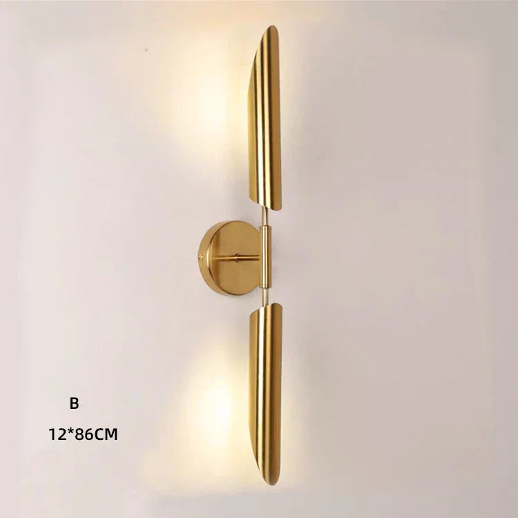 Apliques de pared de doble cabezal DecorBites™ para sala de estar moderna, dormitorio, restaurante, hotel y pasillo