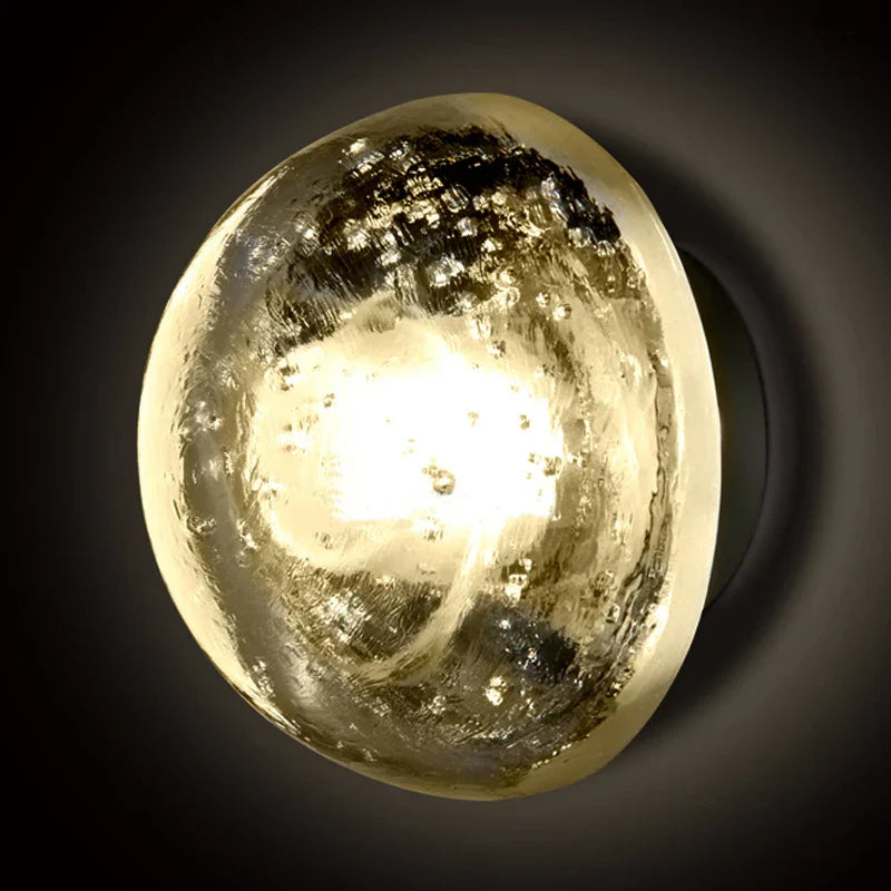 Lámparas de pared LED de cristal DecorBites™ para una decoración minimalista moderna del hogar.