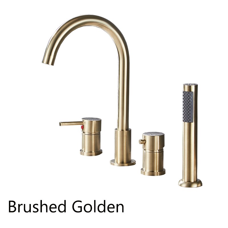 Katen - Modern Bathtub Faucet Deck Mount Tub Faucet