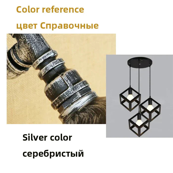 DecorBites™ Industrial Pendant Lamp: Minimalist Nordic Design for Dining Room, Bar, and Villa Decor