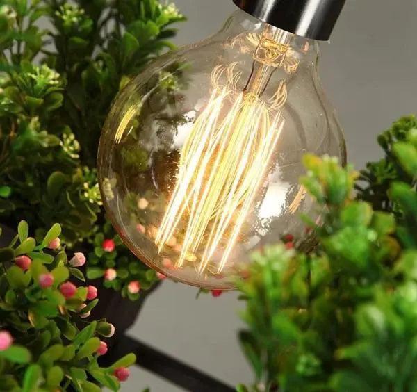 Hemma - Iron Garden Planter Light Chandelier