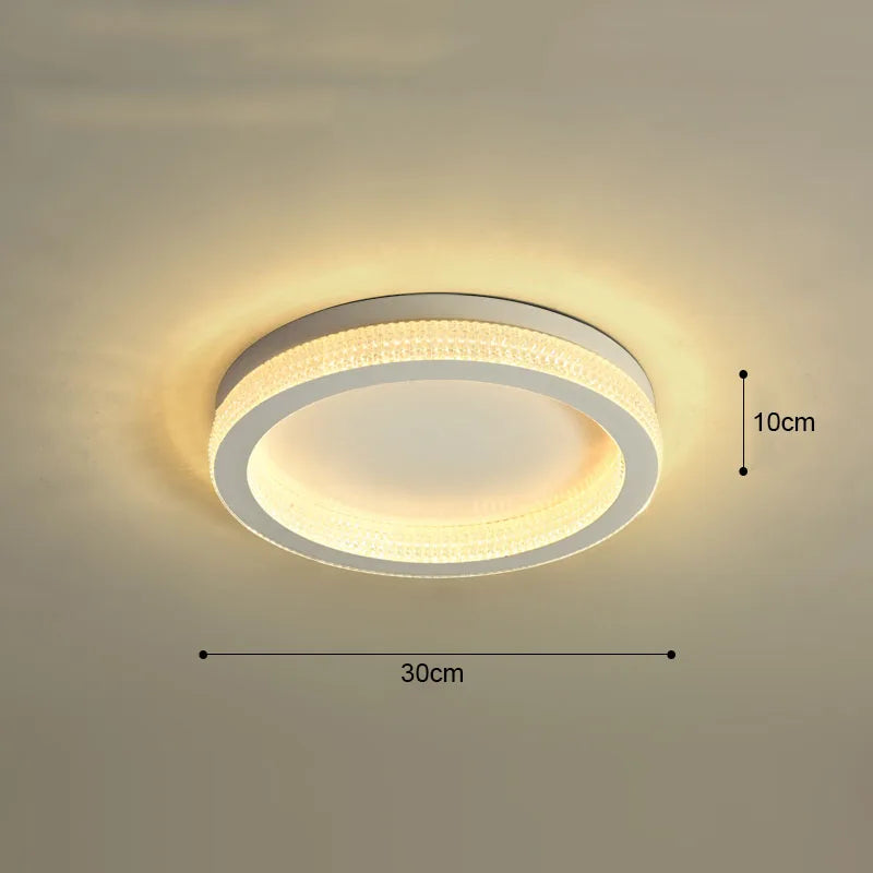 ثريا كريستالية من DecorBites™ بإضاءة LED باللون الأسود الذهبي لغرفة المعيشة وغرفة النوم