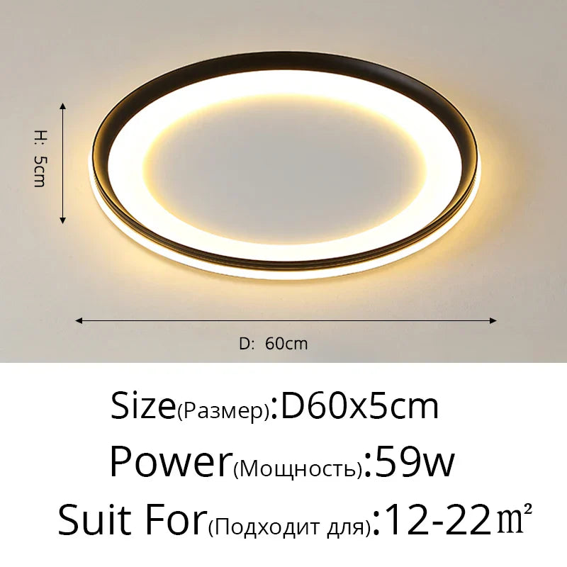 DecorBites™ LED Chandelier: Modern Indoor Lighting Fixture for Bedroom, Living Room, Kitchen & Showroom