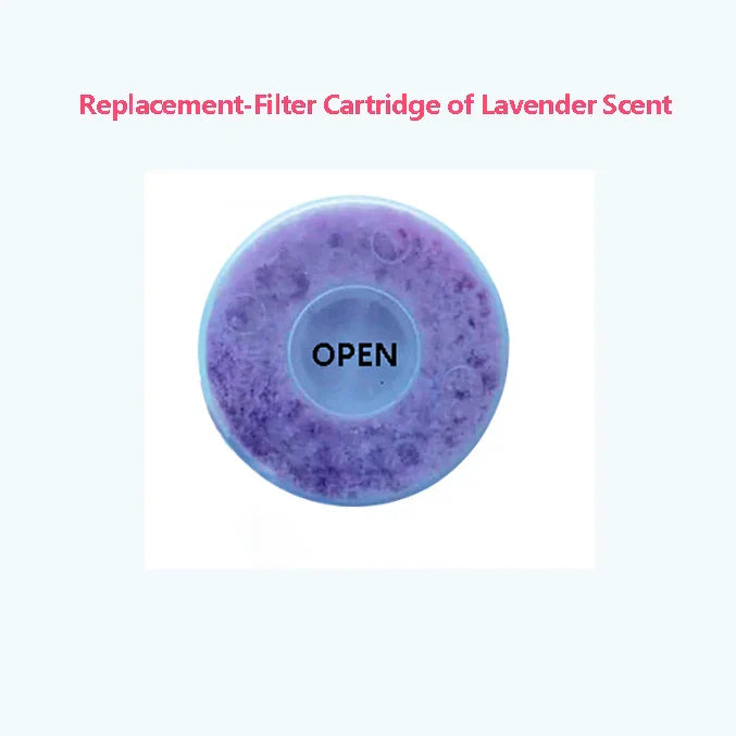 رأس دش DecorBites™ Aroma: رائحة فيتامين الليمون والخزامى والورد وتنقية المياه بالضغط العالي